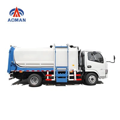 Själv - Laddar och lossar sopbilen